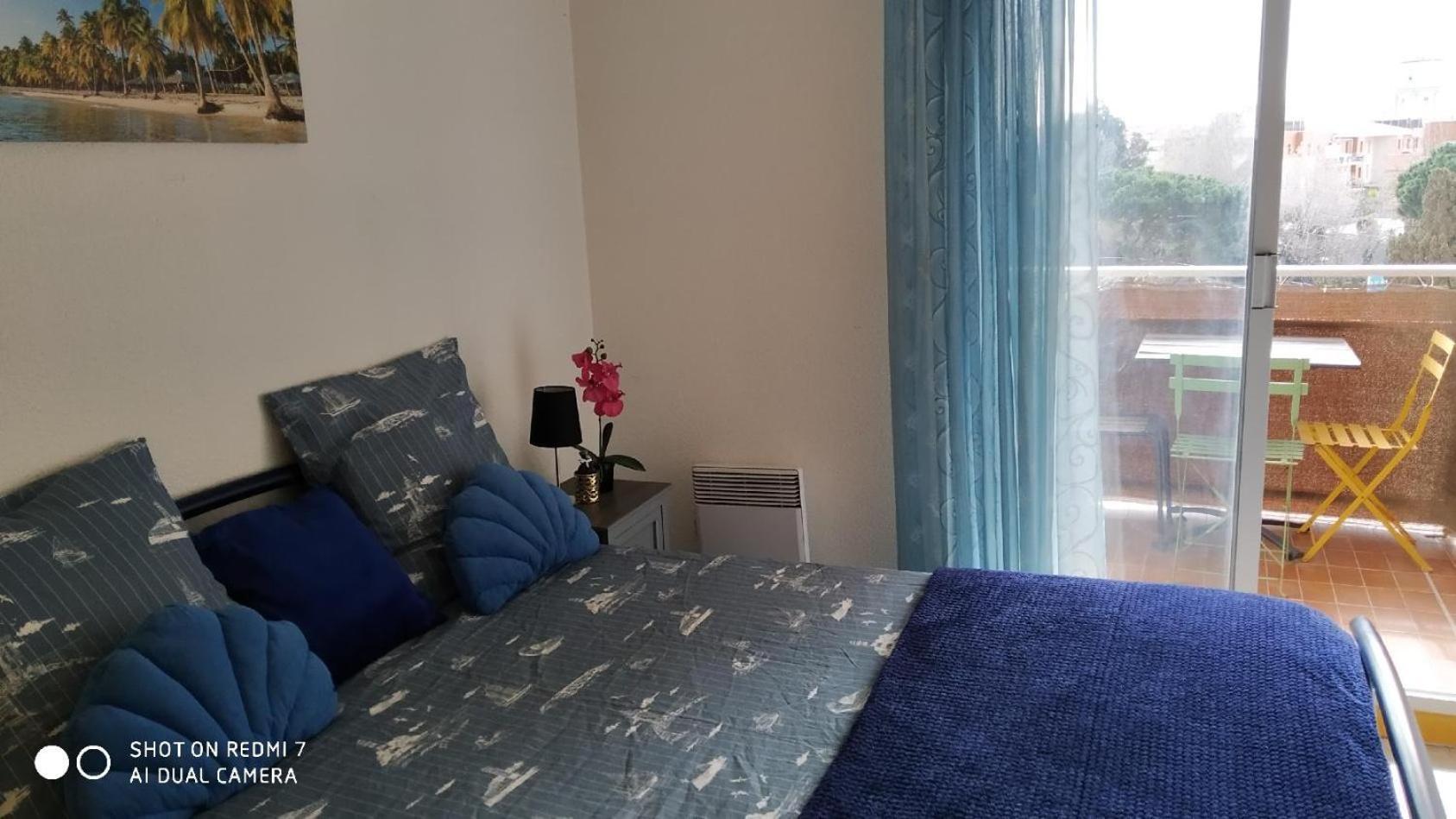 Appartement T2 Vue Mer Et Port,2 Balcons, Parking Prive كانيه المظهر الخارجي الصورة